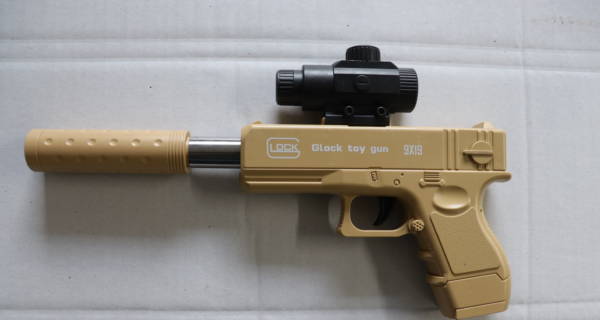 GLOCK DESERT TAN AIRSOFT SPRING PISTOL