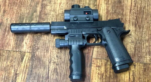 1911 Tactical Spring Airsoft Pistol