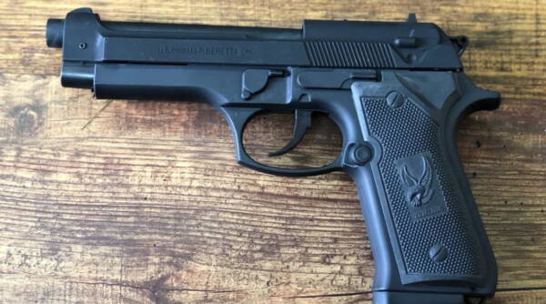 Beretta 9mm Black Cigarette Lighter Replica Gun