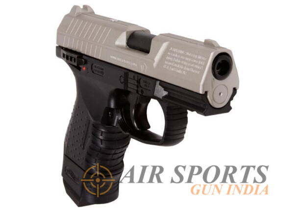 Walther CP99 CO2 Gun Nickel Slide By Airsports Gun India