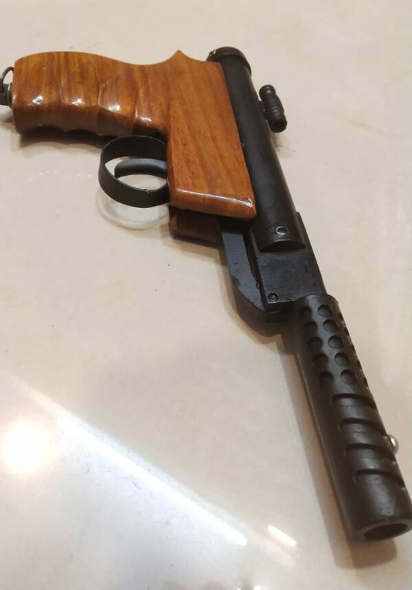Bond Target Wooden Air Pistol Air Gun In India - Image 3