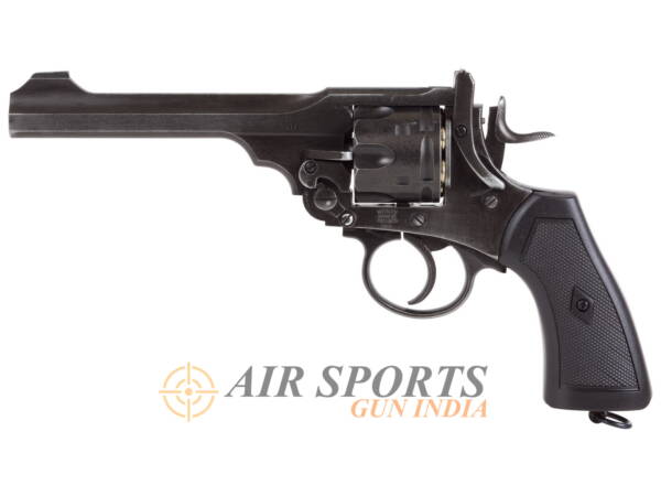 Webley MKVI Co2 Pellet Revolver By Airsports Gun India