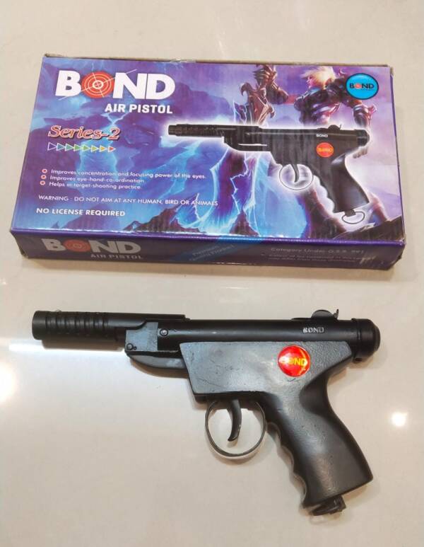 Bond Series-2 Air Pistol For Target Practice Metal Body - Image 2