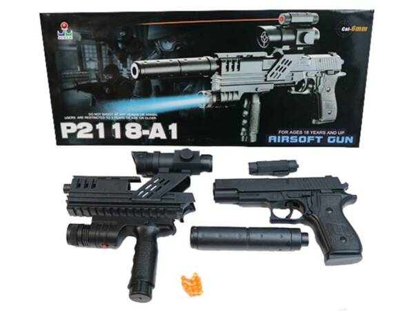 P2118-A1 H22K Pistol With Scope By Airsports Gun India - Image 3