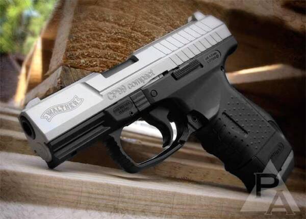 Walther CP99 CO2 Gun Nickel Slide By Airsports Gun India - Image 5