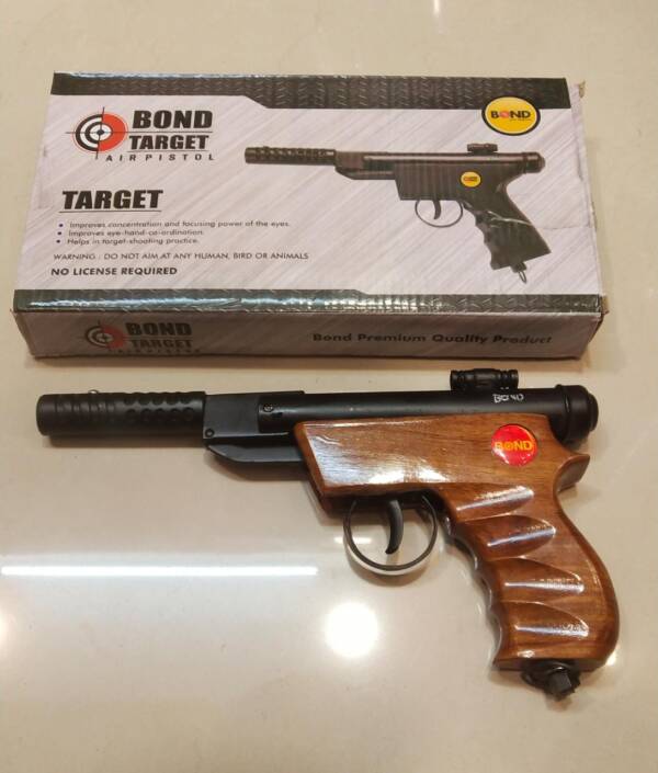 Bond Target Wooden Air Pistol Air Gun In India - Image 4