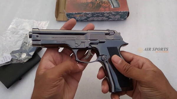 608 Silver Cigarette Lighter Replica Airsports Gun India