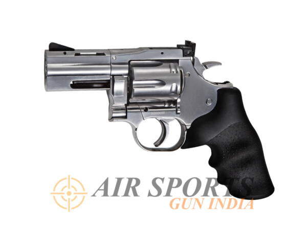 Dan Wesson 715 2.5 Inch CO2 Pellet Revolver, Silver By Airsports Gun India