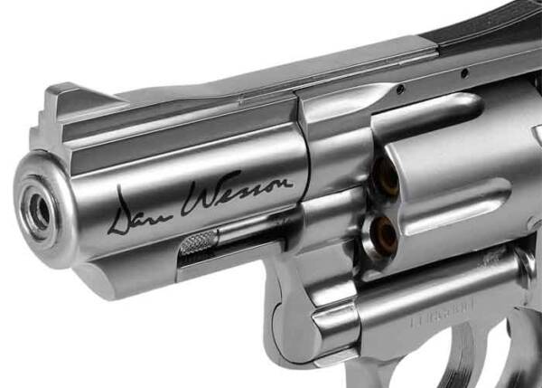 Dan Wesson 2.5 Inch CO2 BB Revolver, Silver By Airsports Gun India - Image 3