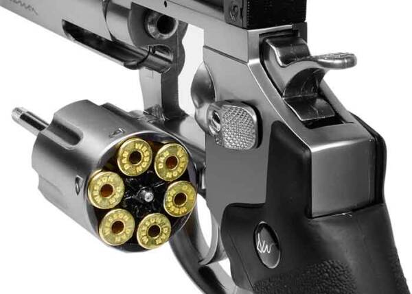 Dan Wesson 2.5 Inch CO2 BB Revolver, Silver By Airsports Gun India - Image 5