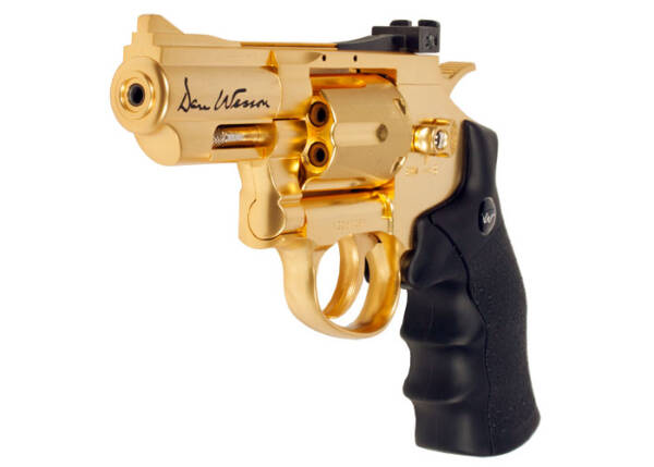 Dan Wesson CO2 BB Revolver, Gold, 2.5 INCH By Airsports Gun India - Image 3