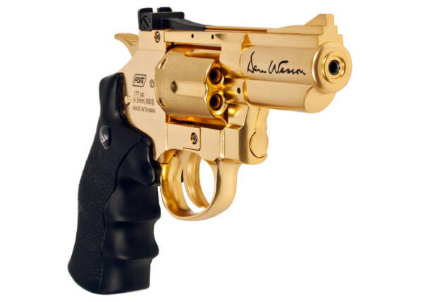 Dan Wesson CO2 BB Revolver, Gold, 2.5 INCH By Airsports Gun India - Image 4