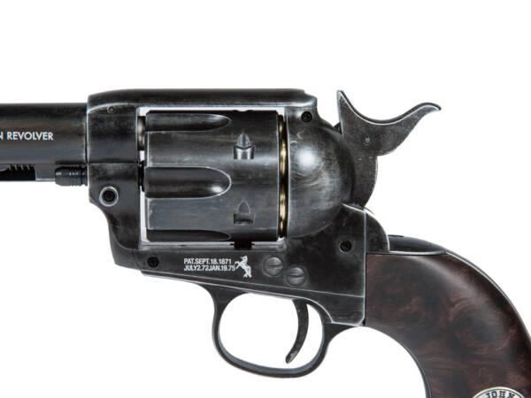 Duke Colt CO2 Pellet Revolver, Weathered By Airsports Gun India - Image 2