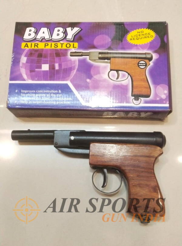 Baby Air Pistol Brown Butt By Airsports Gun India