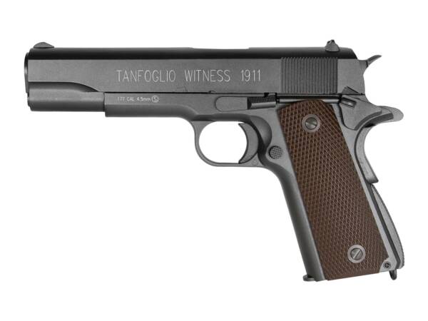 Tanfoglio Witness 1911 CO2 BB Pistol, Brown Grip By Airsports Gun India - Image 2