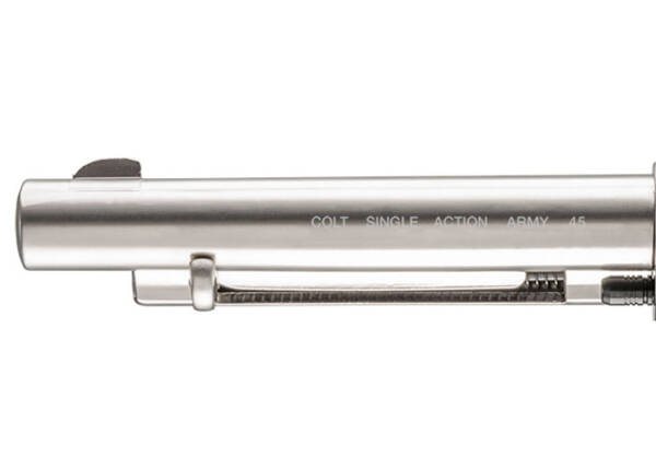 Colt Peacemaker SAA CO2 Revolver, Nickel By Airsports Gun India - Image 4