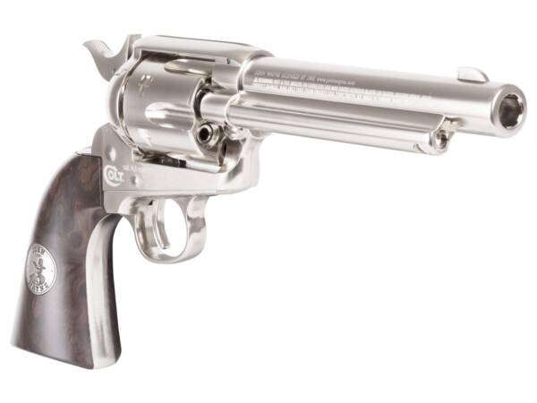 John Wayne Colt CO2 Pellet Revolver, Nickel By Airsports Gun India - Image 3