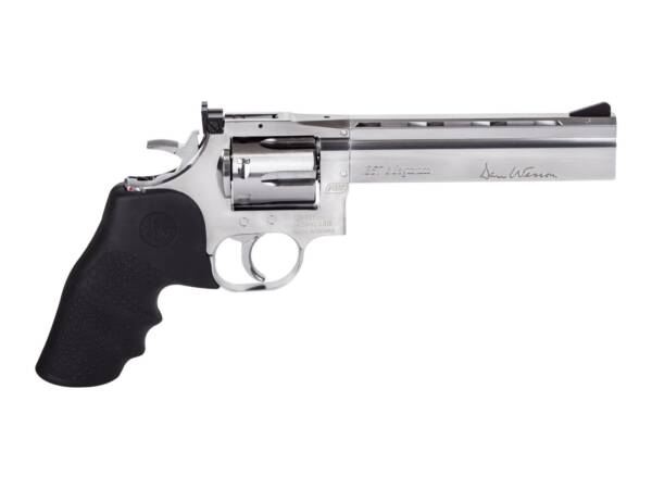 Dan Wesson 715 6 Inch CO2 BB Revolver Nickel BY Airsports Gun India - Image 3
