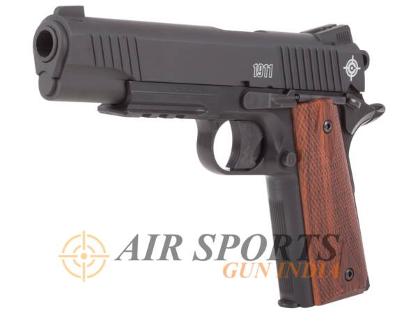 Crosman 1911 CO2 Pellet Pistol, Matte Black By Airsports Gun India