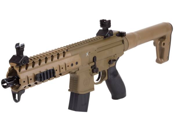 SIG Sauer MPX CO2 Pellet Rifle, Flat Dark Earth By Airsports Gun India