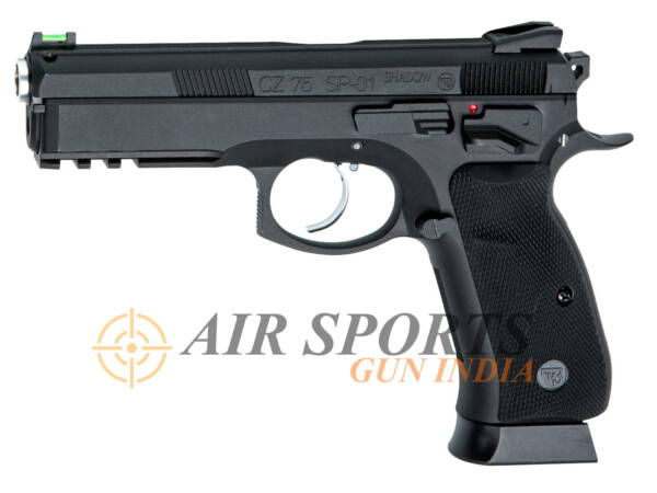 ASG CZ 75 SP-01 SHADOW CO2 BLOWBACK STEEL BB PISTOL By Airsports Gun India