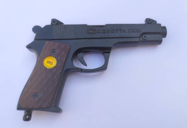 CORK GUN BERETTA STYLE BROWN BY AIRSPORTS GUN INDIA ( SOUND GUN ) FOR CROP PROTECTION - Image 3