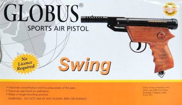 Globus Swing Wooden Sports Air Gun By Airsports Gun India