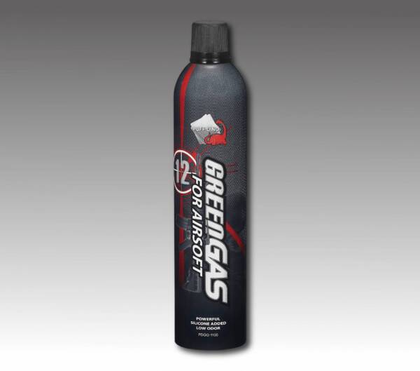 Puff Dino 600ml Green Gas Classic Can With Oil By Airsports Gun India - Image 3