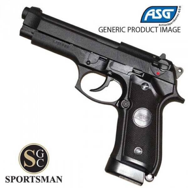 ASG X9 Classic Beretta M9 CO2 Blowback 4.5mm BB Pistol By Airsports Gun India - Image 5