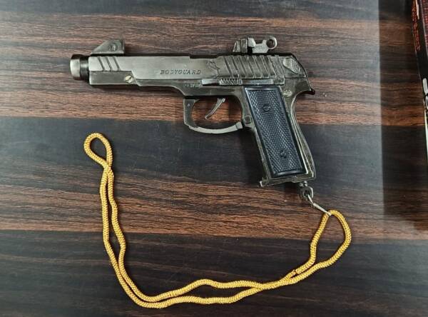 BODYGUARD CORK SOUND TOY GUN